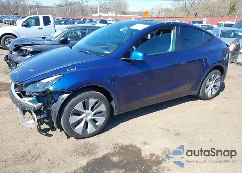2023 Tesla Model Y Awd/Long Range Dual Motor All-Wheel Drive из США, поврежденный, VIN 7SAYGDEE5PF811107